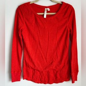 Green Tea Women’s Coral Long Sleeve Thermal Shirt Size M